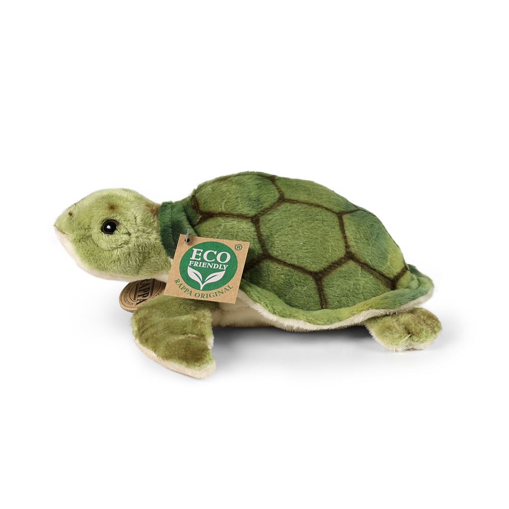 Peluche tartaruga d'acqua 20 cm ecologica