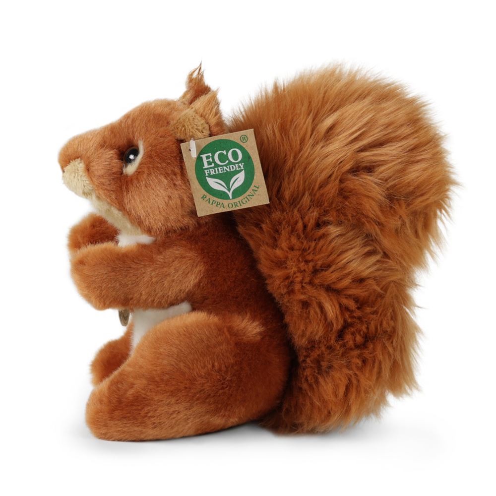 Scoiattolo peluche 18 cm ecologico