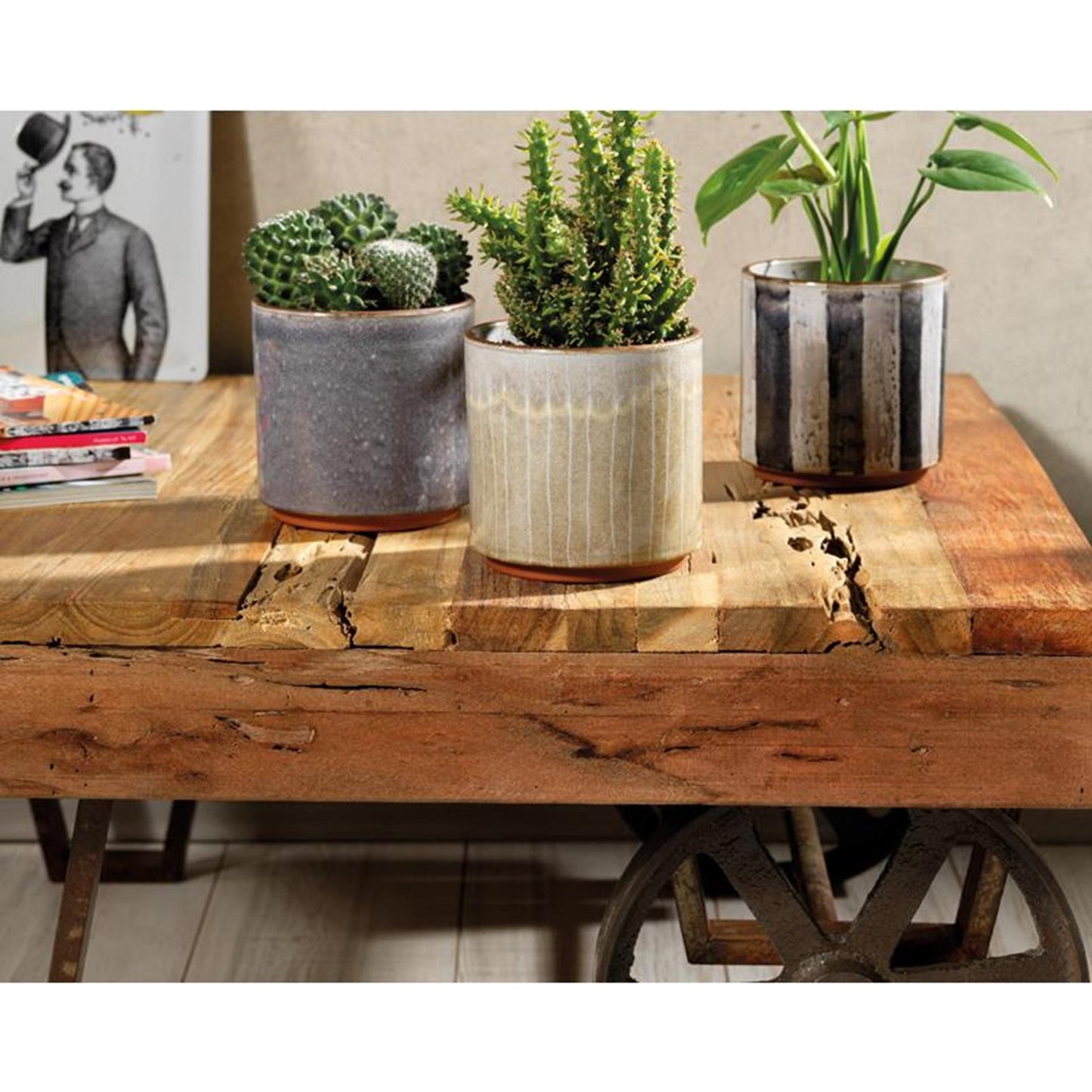 Macetero Decoris terracota ø13x12,5cm