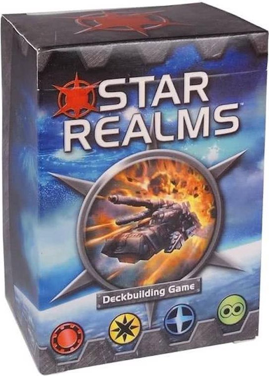 Gioco di carte con set base Star Realms di 999games