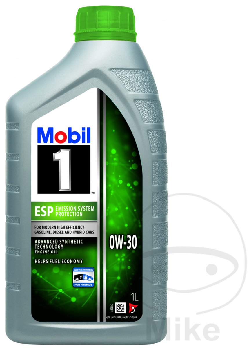 Mobil 1 esp 0w-30 – olio motore completamente sintetico – 1 litro