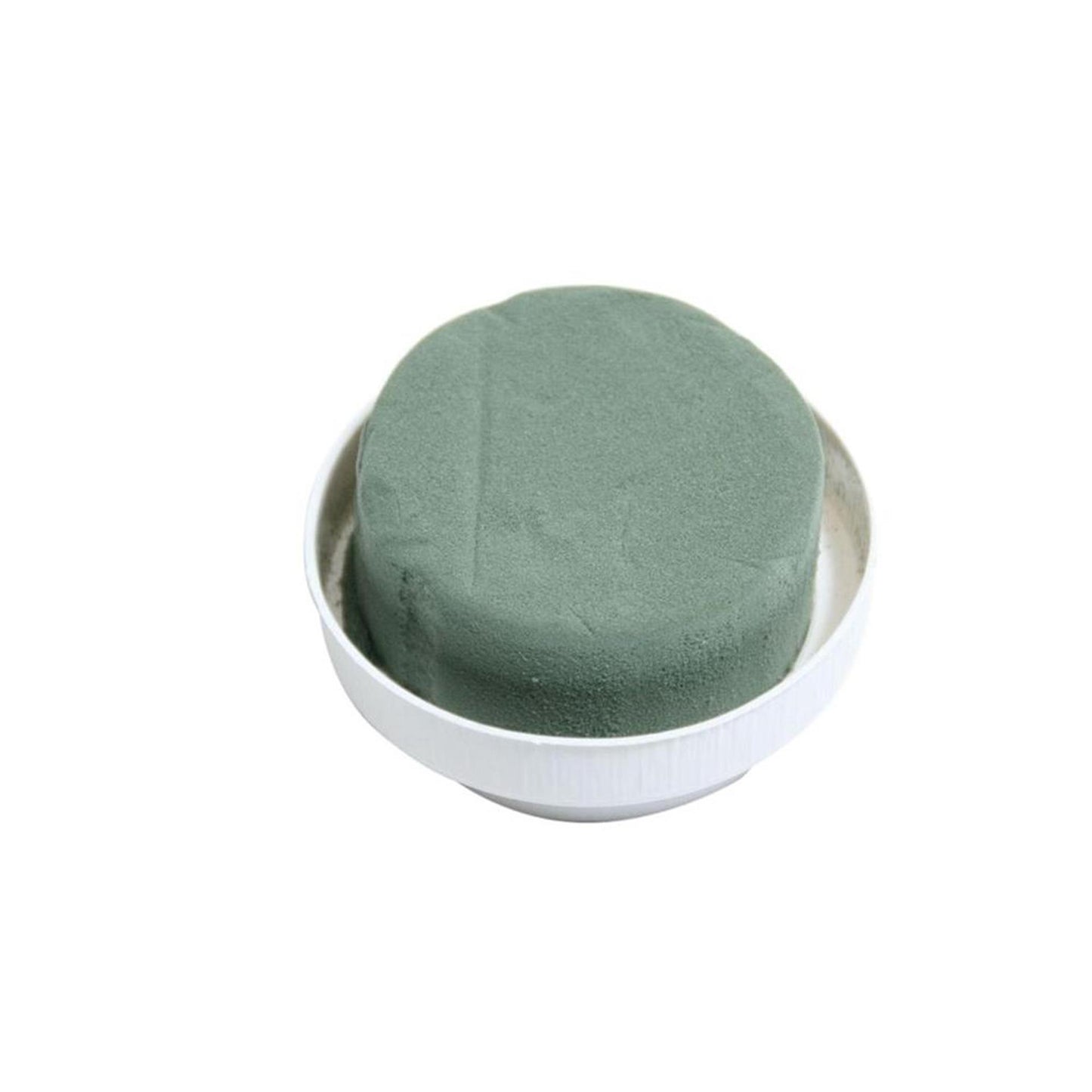 Hbx natural living floreale in schiuma bagnata con conchiglia ø8x5cm