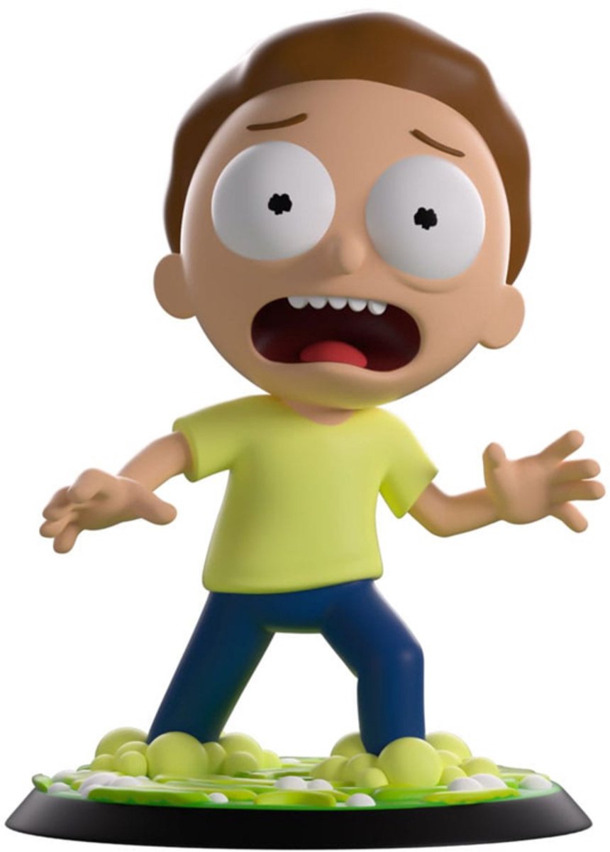 Youtooz rick morty vinyl figure morty 10 cm beeld