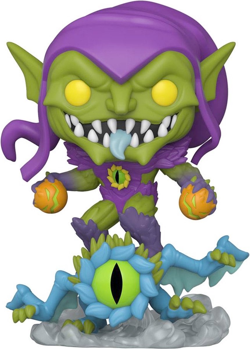 Marvel funko mech strike: monster hunters verzamelfiguur pop! green goblin 9 cm multicolours