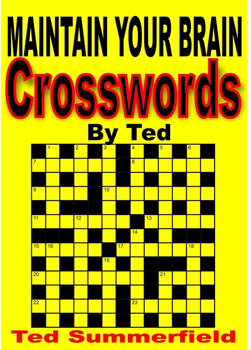 Mantén tu cerebro 21 - crucigramas de ted. volumen uno.