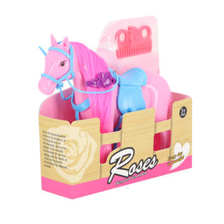 Pettinare le lune di pony con gli accessori