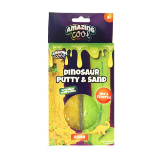 Incredibile dinosauro di sabbia elastica in stucco fresco | 6 pezzi