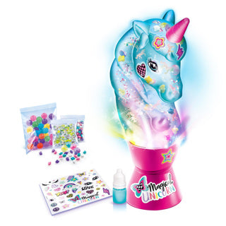 Lámpara de lava grande de unicornio
