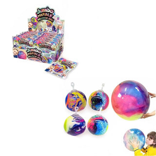Bubble ball in marmo gonfiabile fino a 80 cm | 12 pezzi