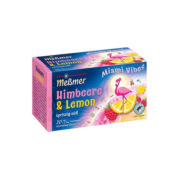 Messmer himbeere lemon miami vibes 20x 2.50gr (10 pezzi)