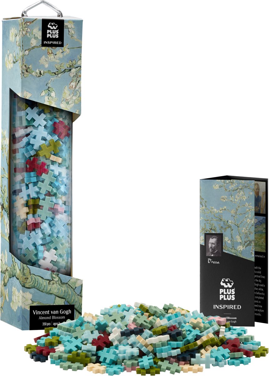 Plus plus plus-plus inspirado - flor de almendro de van gogh (4352)