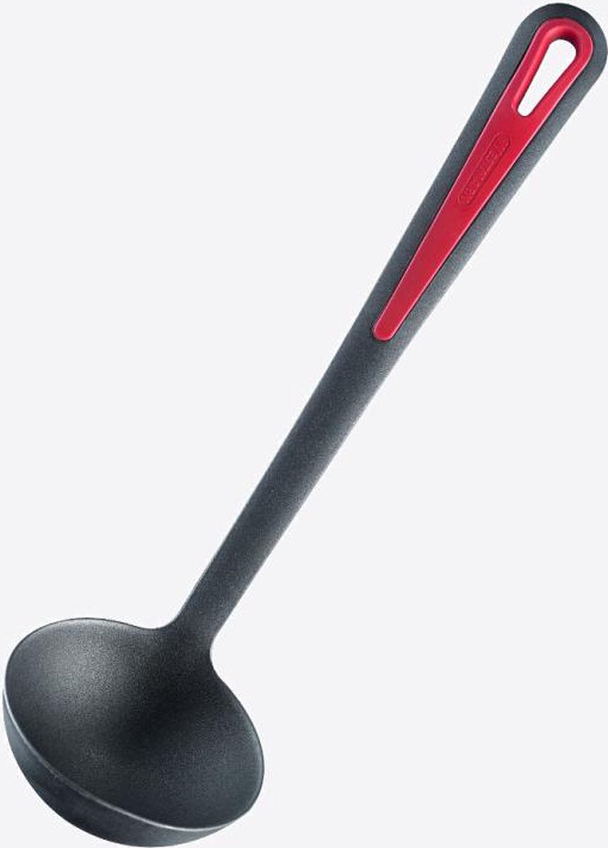 Cucharón cuchara sopera Westmark, longitud: 31,5 cm, galante, negro rojo, 29562270
