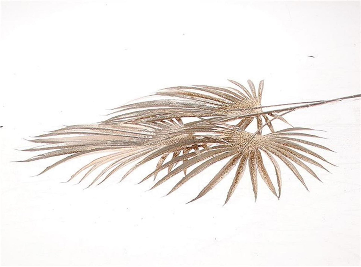Hbx natural living ramo artificiale areca carpo h72cm champagne