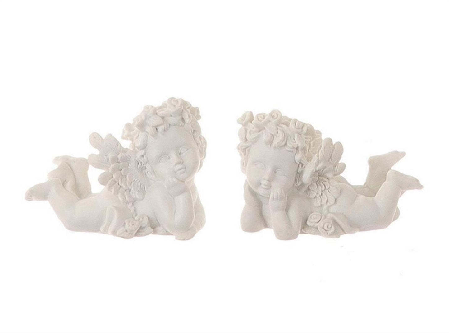 Hbx angelo deco living naturale 7x4x5,5 cm bianco