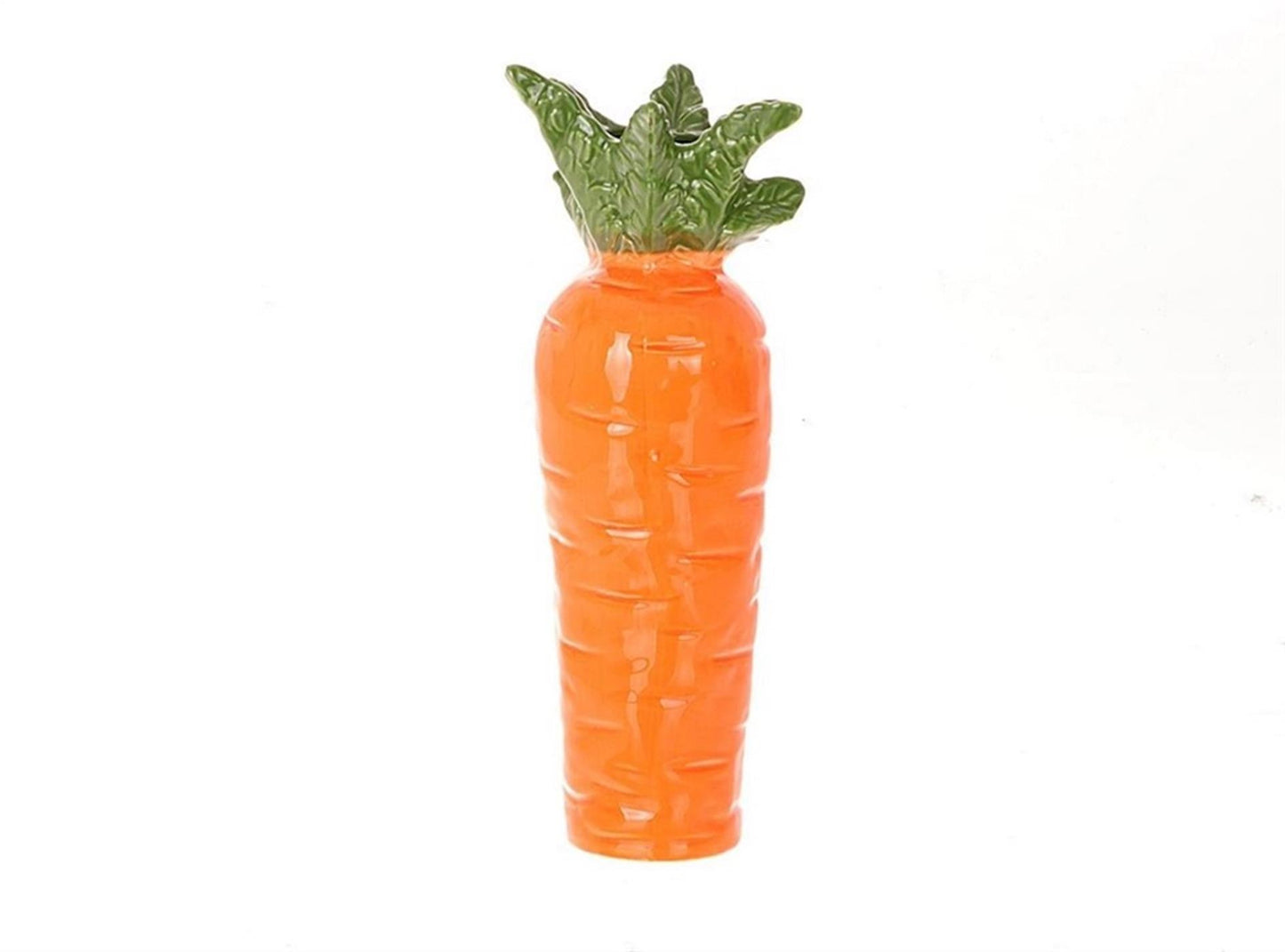HBx vaso vivente naturale carota h19cm terracotta arancione