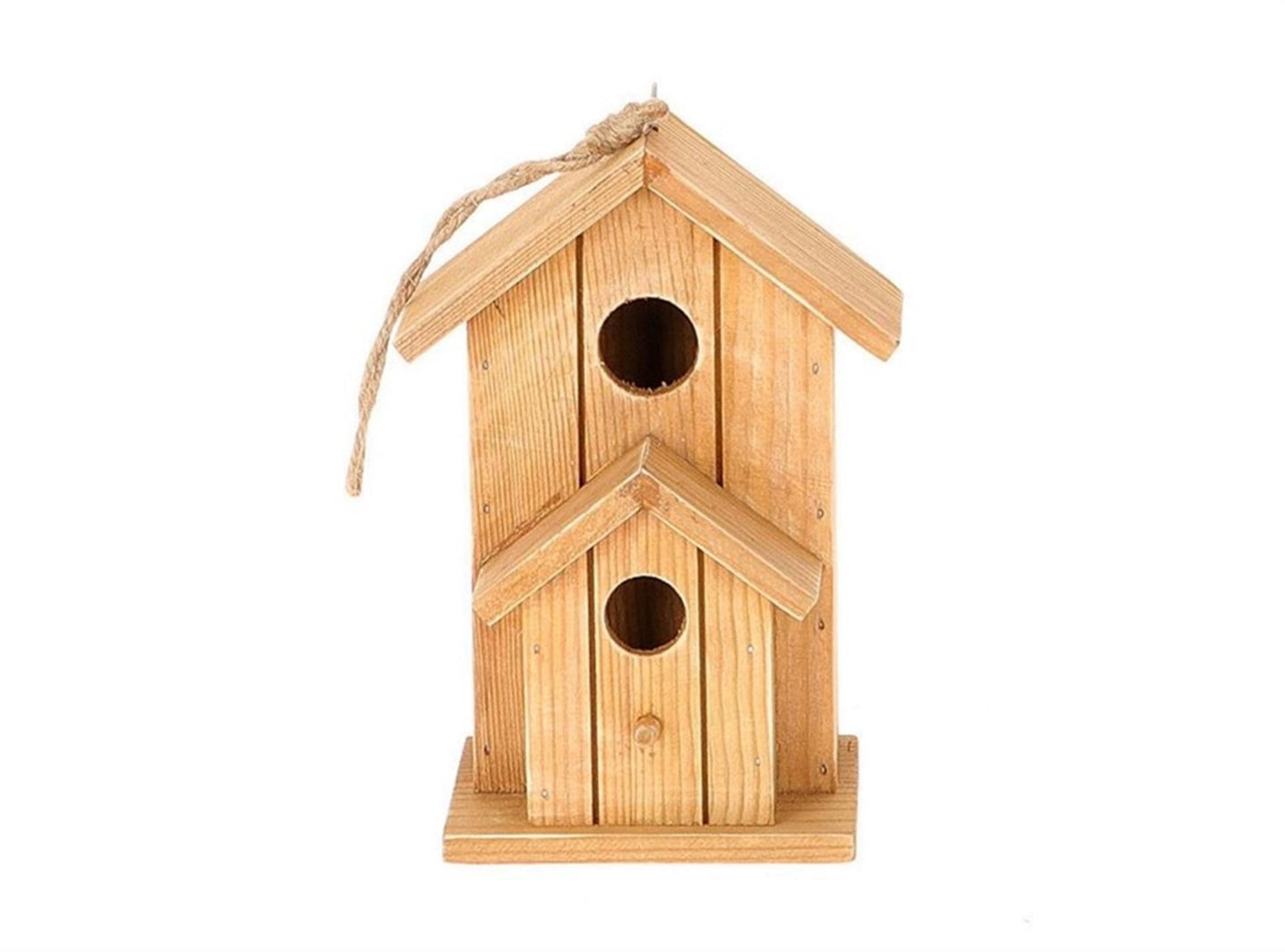 Hbx natural living pajarera decorativa h17,5cm