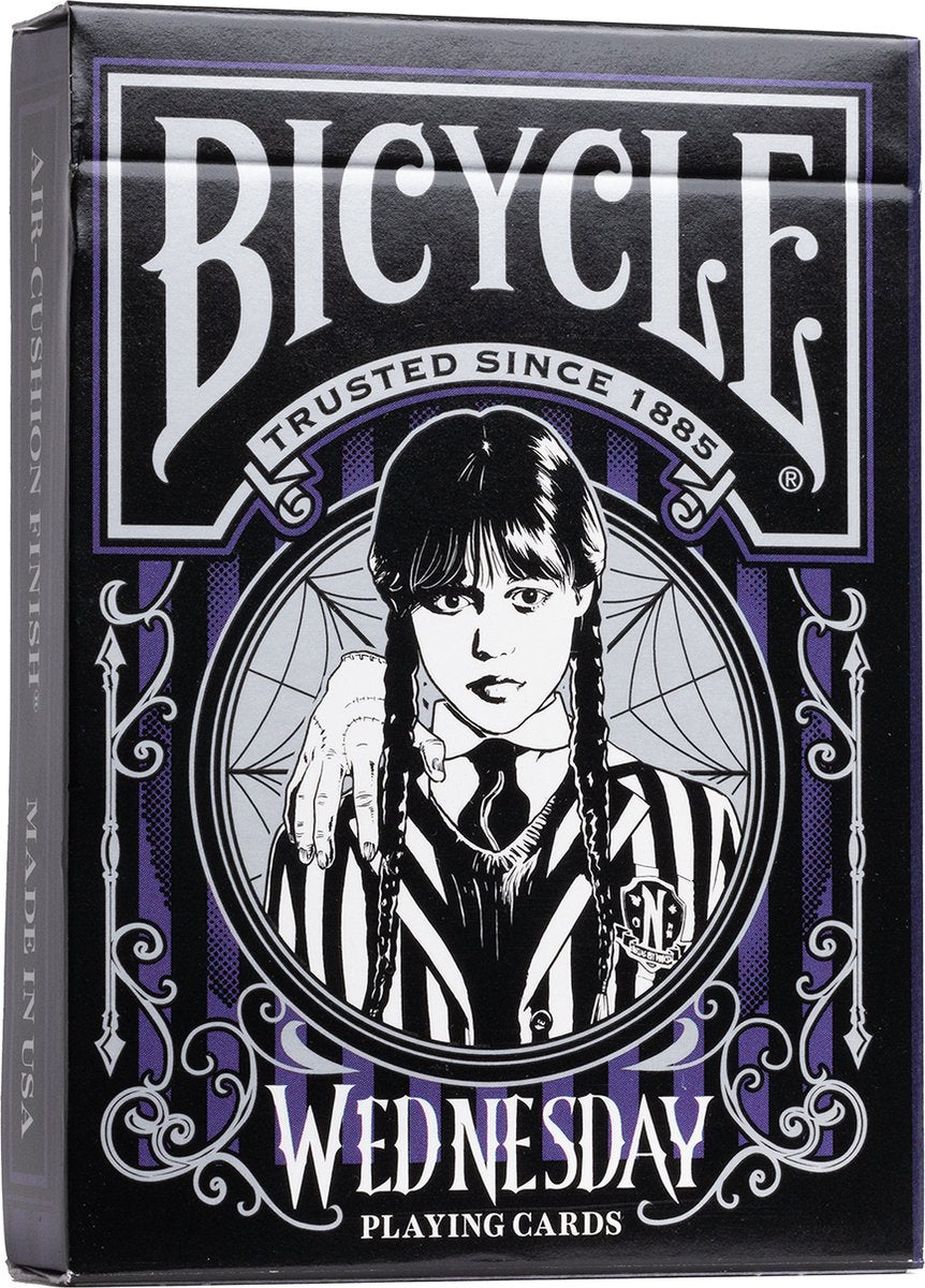 Miércoles de bicicletas - una serie de Netflix - naipes premium - póquer - licencia oficial - coleccionable