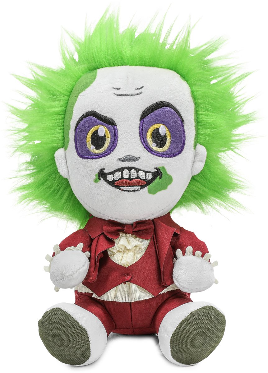 Peluche Kidrobot Beetlejuice smoking rosso phunny -
