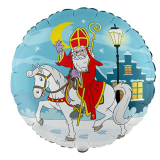 Sinterklaas ballón de lámina