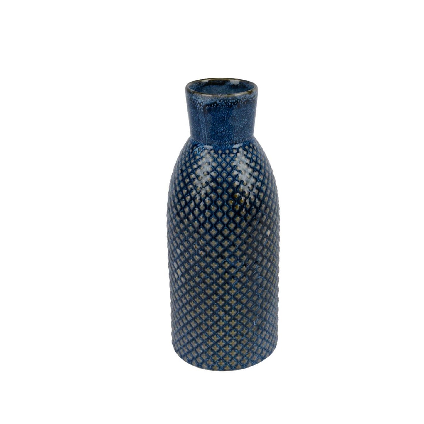 Jarrón Decoris porcelana h26,5cm azul