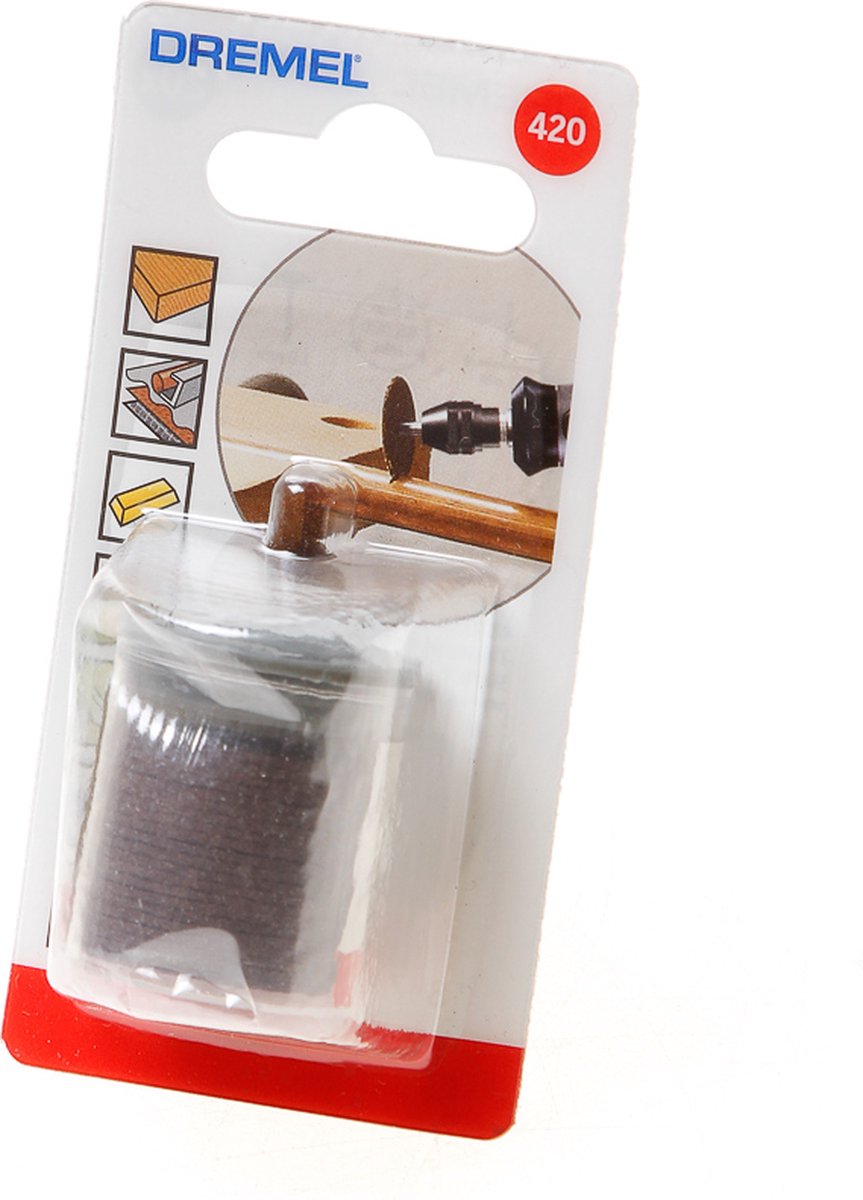 Accesorio multiherramienta Dremel 420 - disco de corte para trabajos de corte más pesados en metales - 24 mm