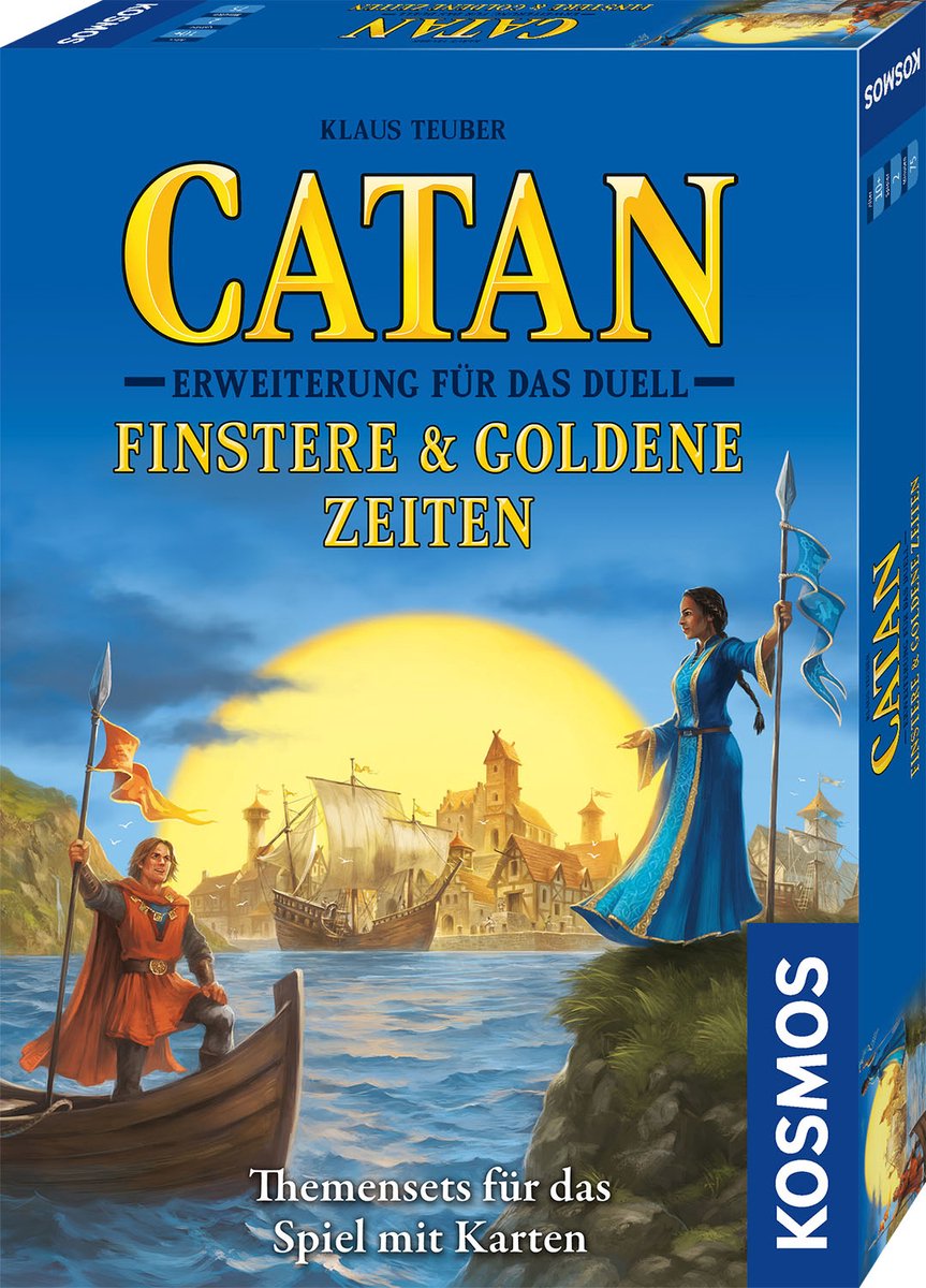 Ampliación del juego de mesa Kosmos Catan.