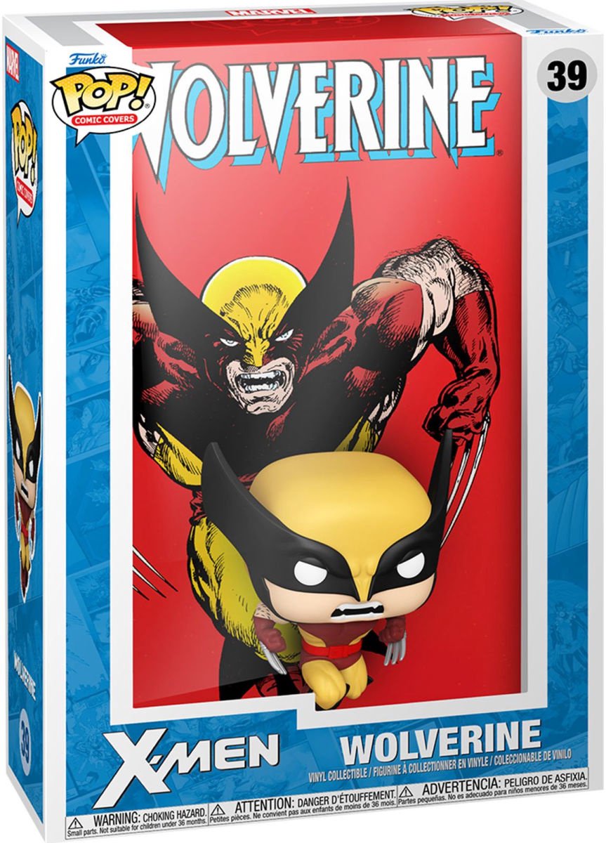 Portadas de cómic funko pop: x-men - wolverine pop #39