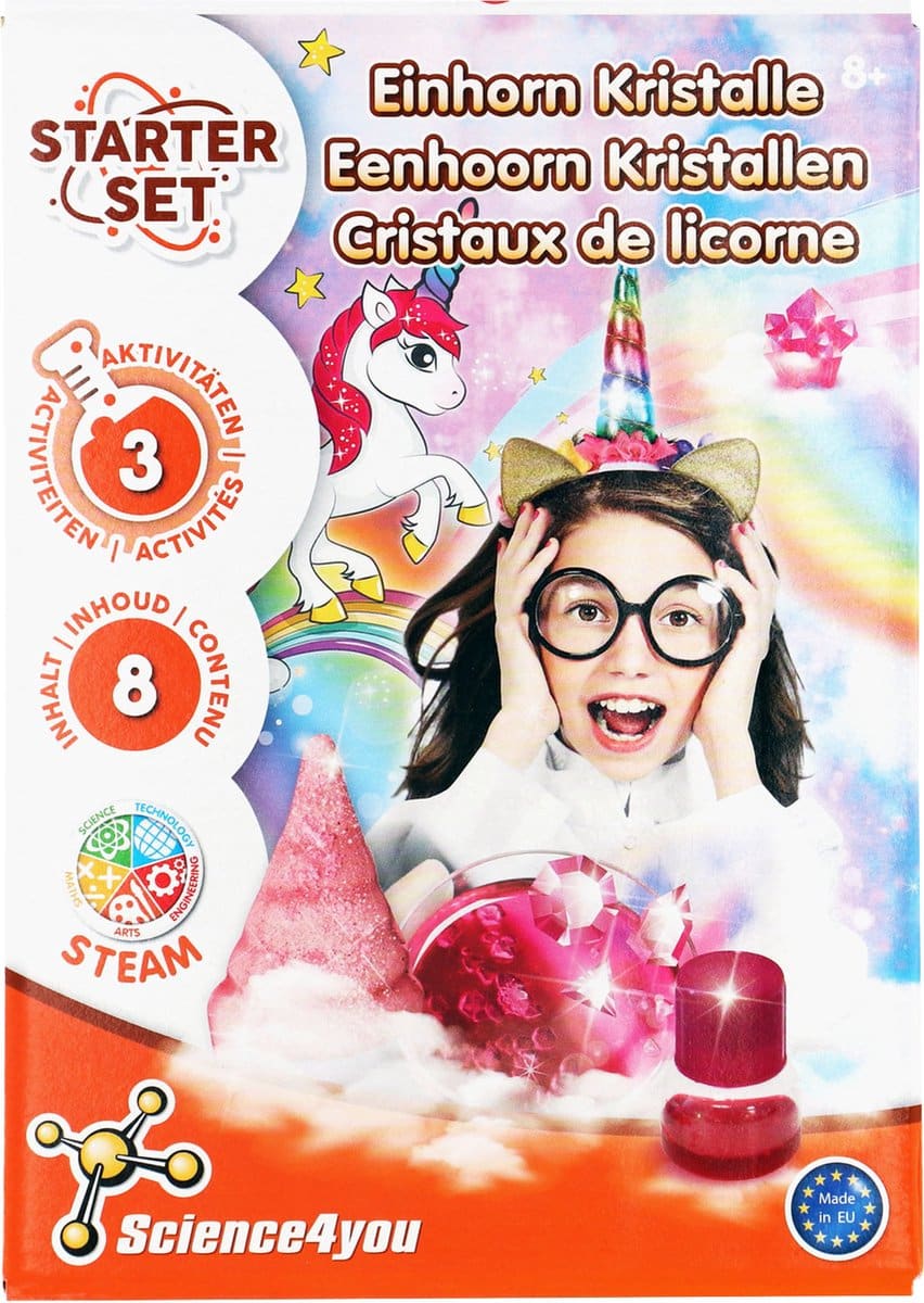 Science 4 You Unicorn Crystal Science Starter Set
