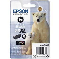 Cartucho de tinta epson 26xl negro