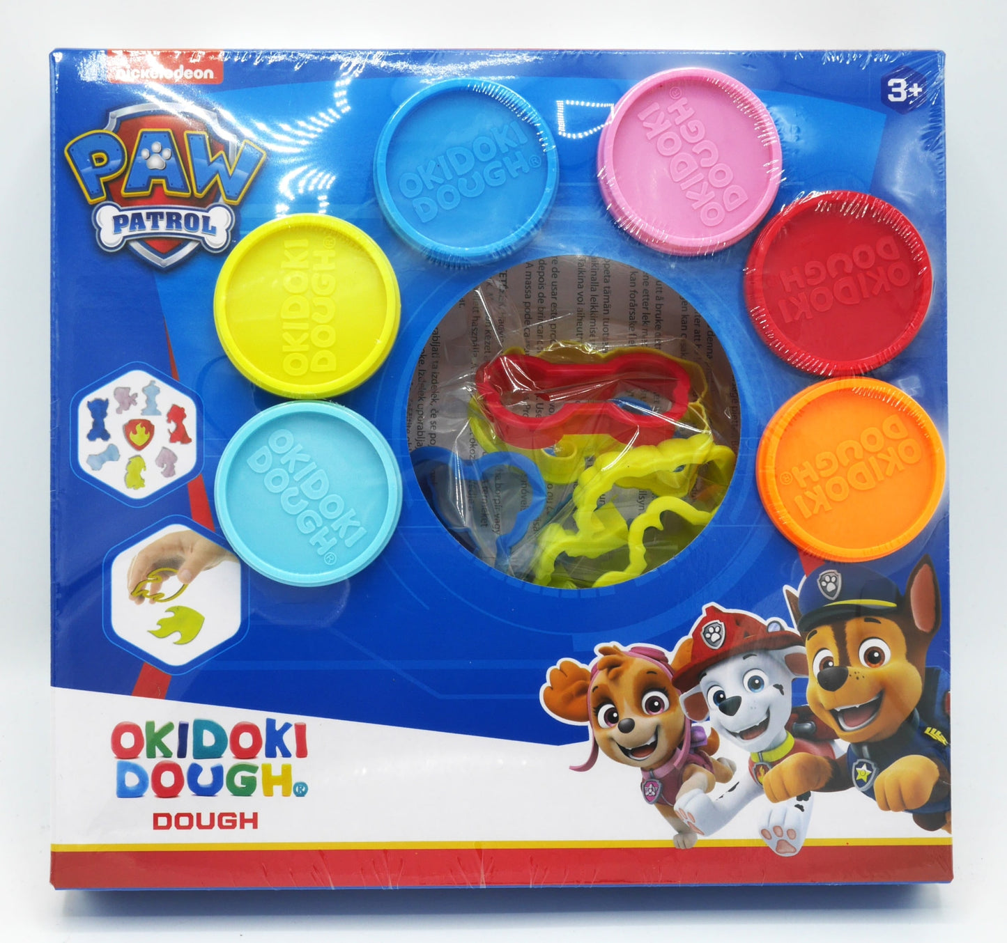 Brandunit Paw Patrol Kleiset con 6 figuras de arcilla y 8 figuras de arcilla