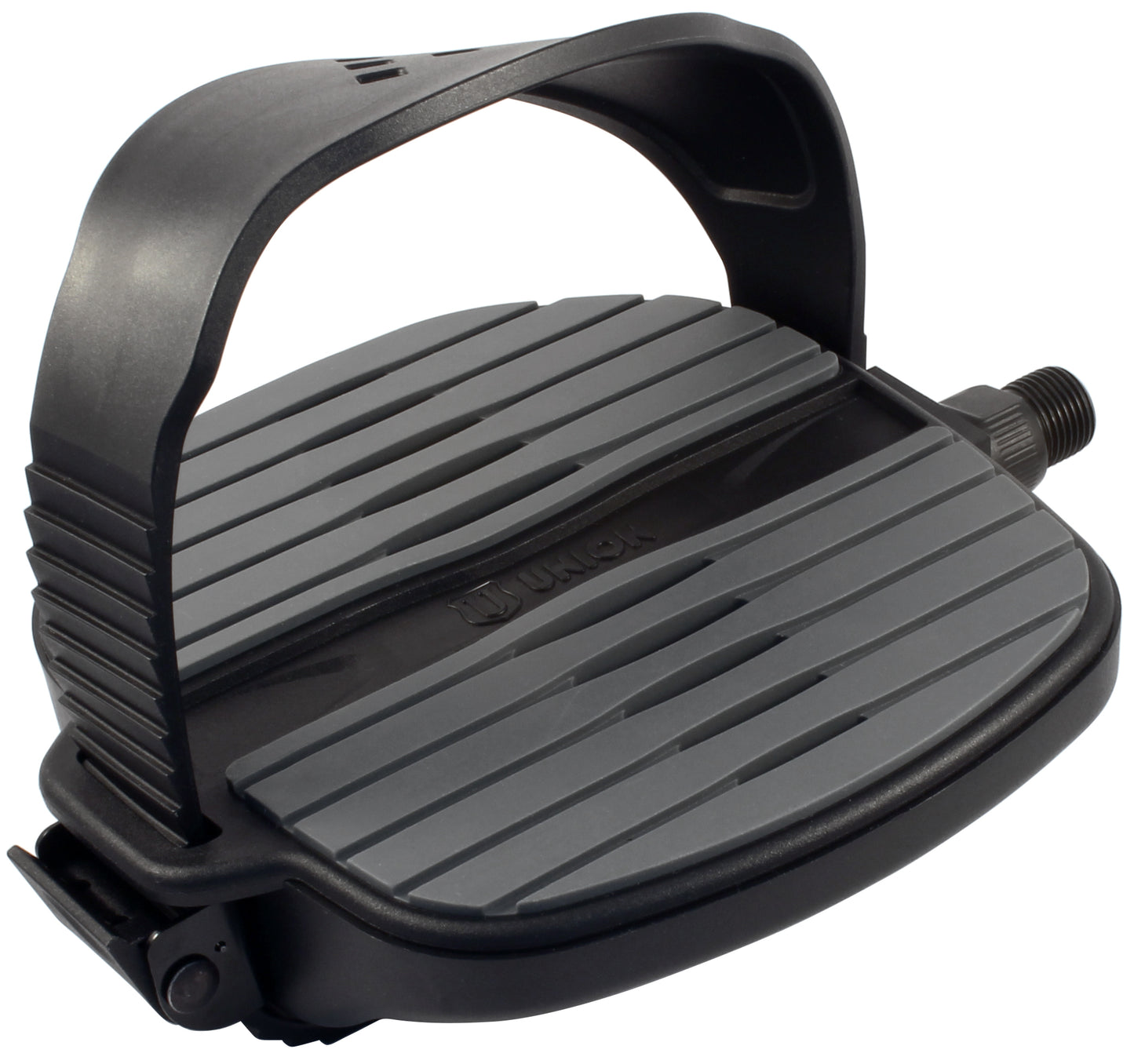 MARWI PEDAL SET SP-20060 Bike de ejercicio Negro + Cinturones de PVC