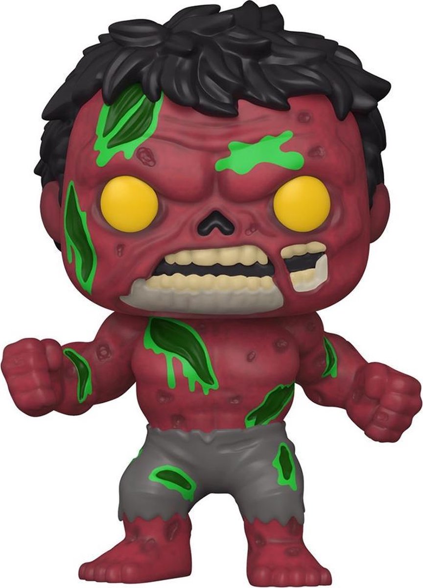 Funko marvel zombies pop vinilo: zombie hulk rojo