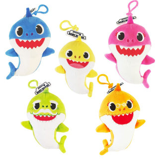 Portachiavi peluche per babyshark assorti