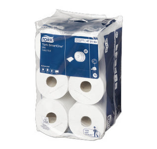 Tork papel higiénico smartone mini 2ply t9 111mtr 13,4cm (12 piezas)