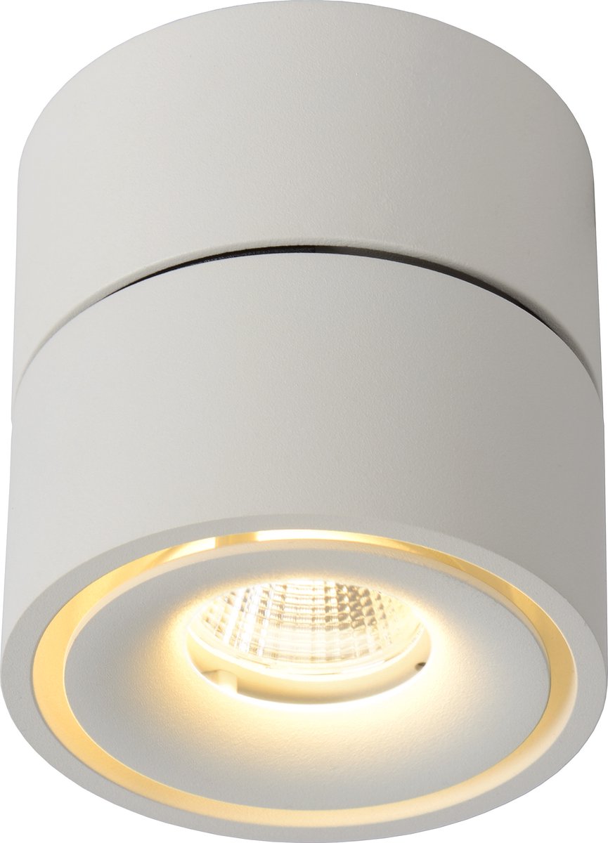 Lucide yumiko - faretto da soffitto (lampada da soffitto) - ø 7,8 cm - LED dimmerabile - 1x10w 2700k - bianco