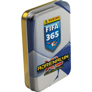 Adrenalyn xl fifa365 25 26 tasca di latta | 5 pezzi
