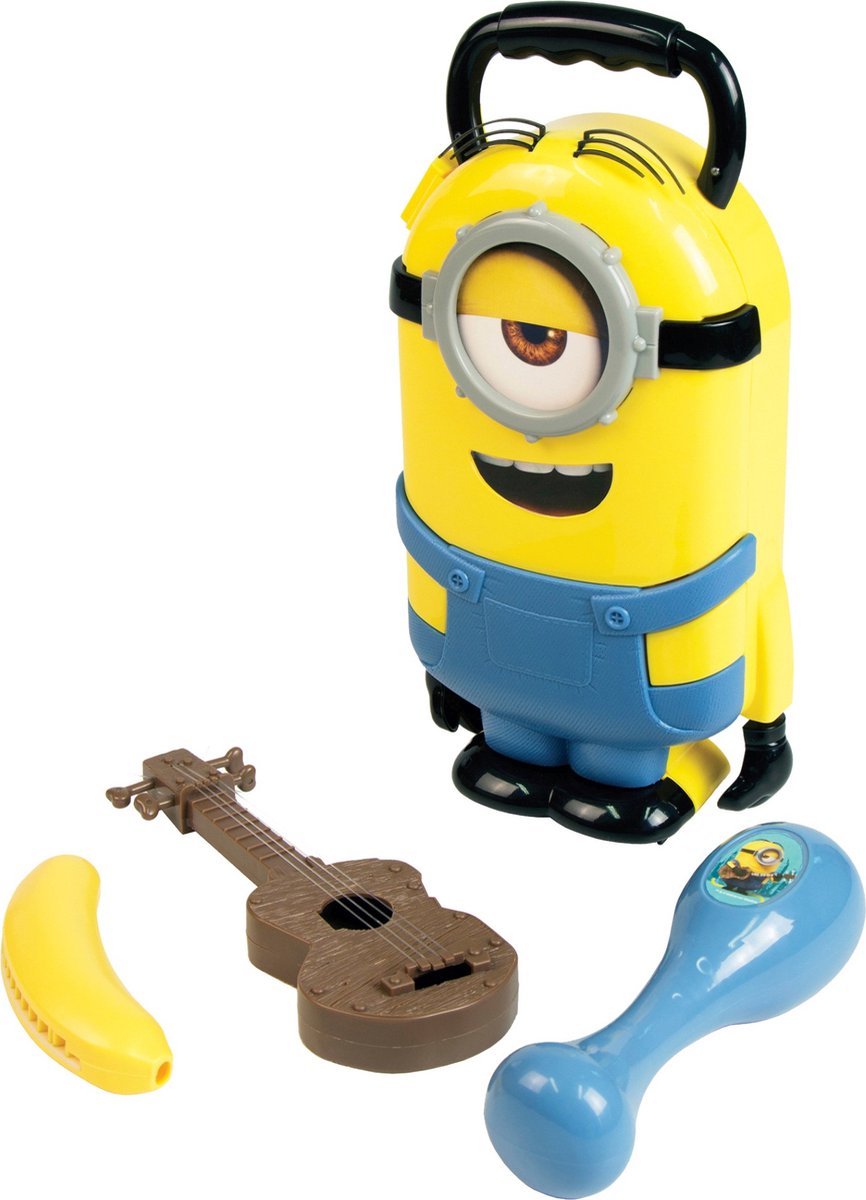 Lexibook stuart case terrible me con accesorios musicales