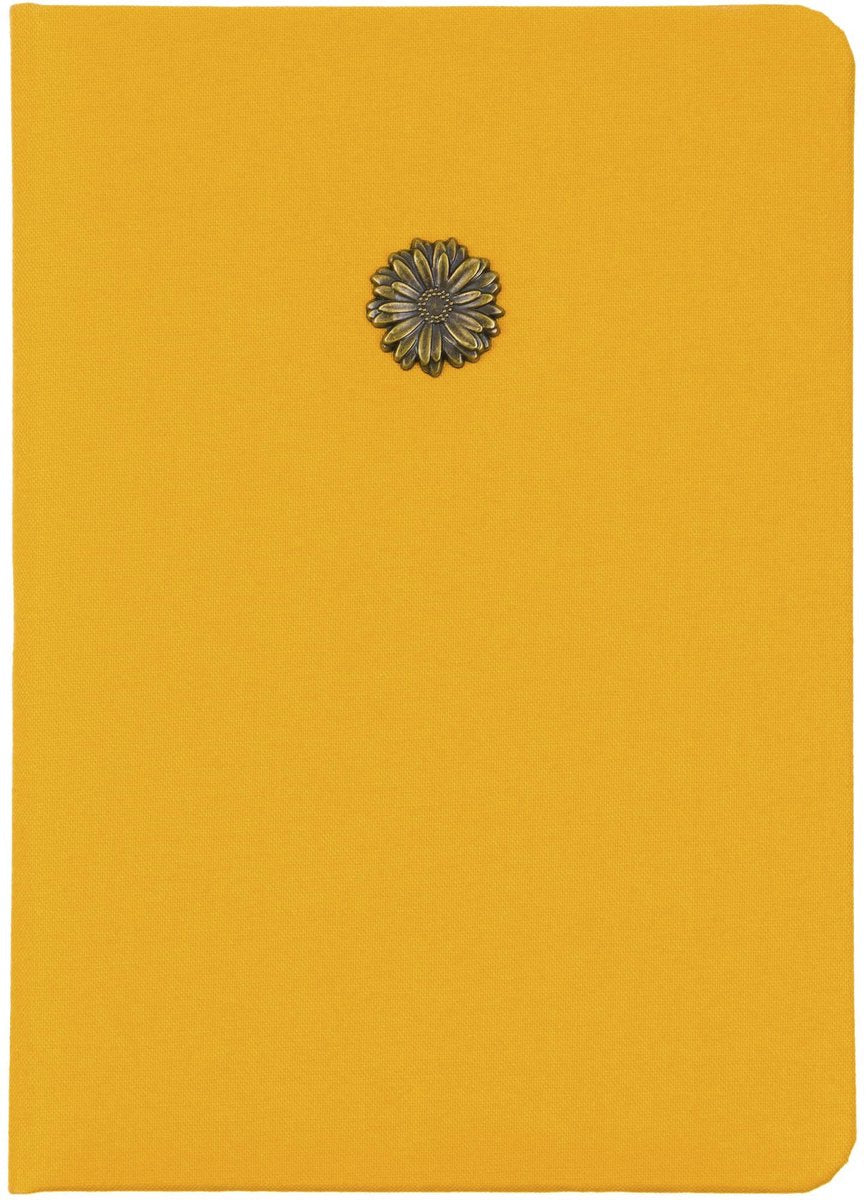 Cuaderno Eccolo - esencial margarita amarilla - raya - aprox. 13x18cm - ec-d317f