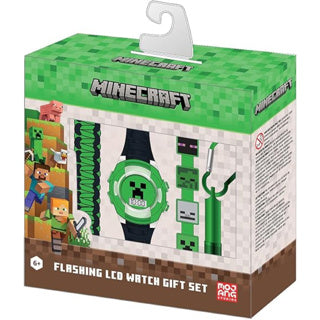 Set regalo Accutime Minecraft Watch