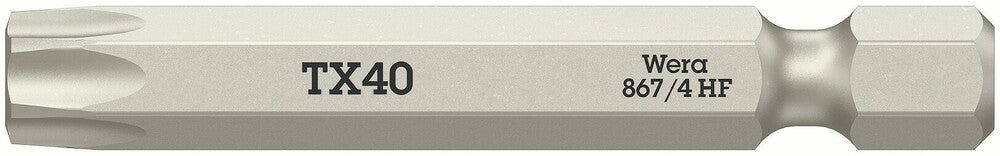 Wera 867 4 puntas torx® hf con función de retención, tx 40 x 50 mm - 05060511001