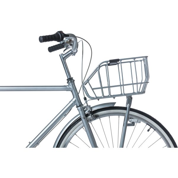 Basil Portland - Bicycle basket - First - Chrome