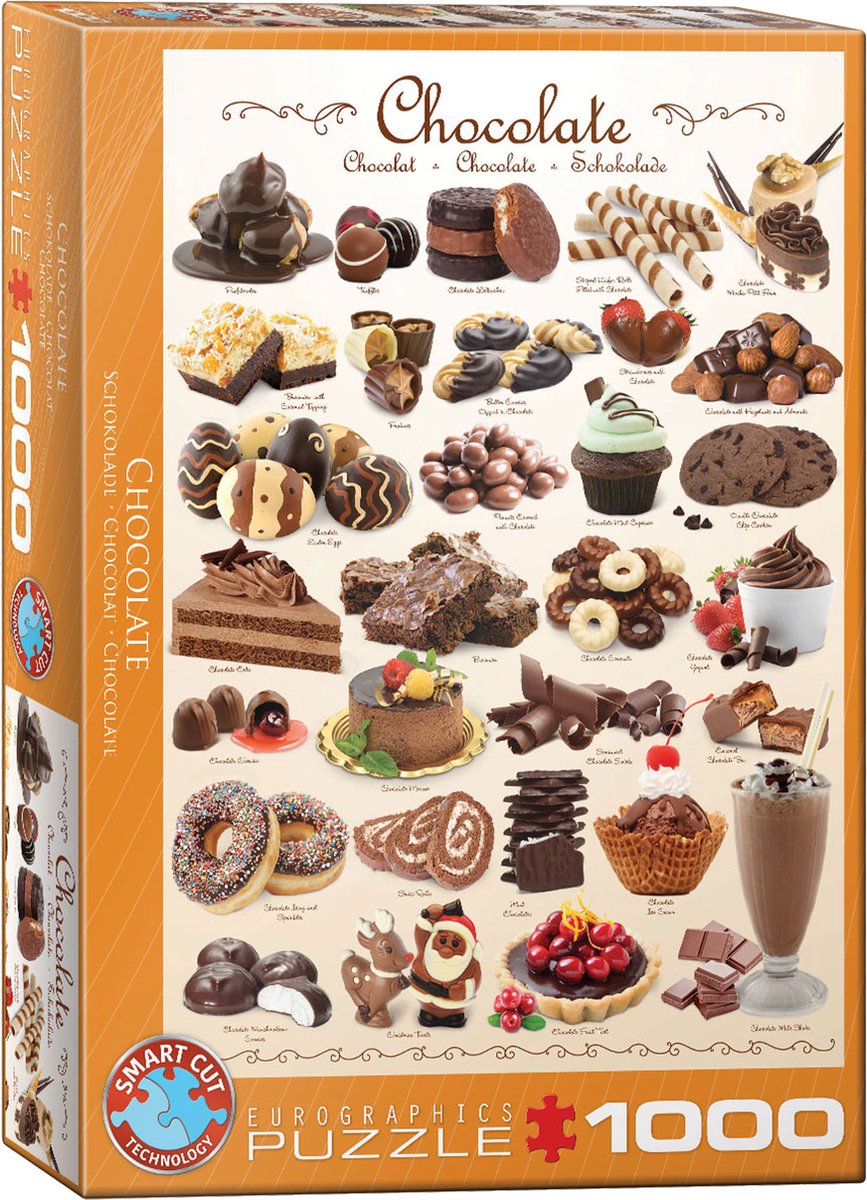 Puzzle Eurographics cioccolato - 1000 pezzi