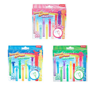 Increíble mini soplador de burbujas -10 piezas 5 ml 3 culos | 6 piezas