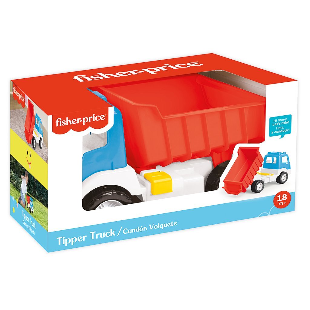 Dolu Fisher Price Kiepwagen Bianco rosso rosso
