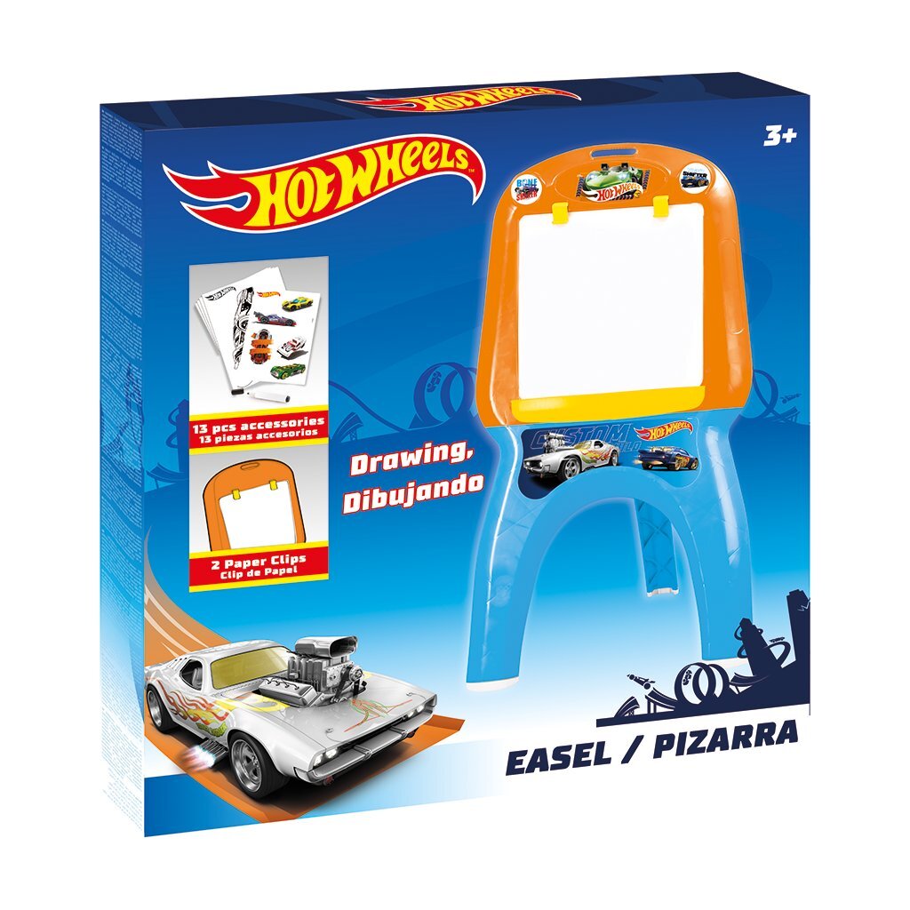 Dolu Hot Wheels Draw Disking Blu Blue Orange