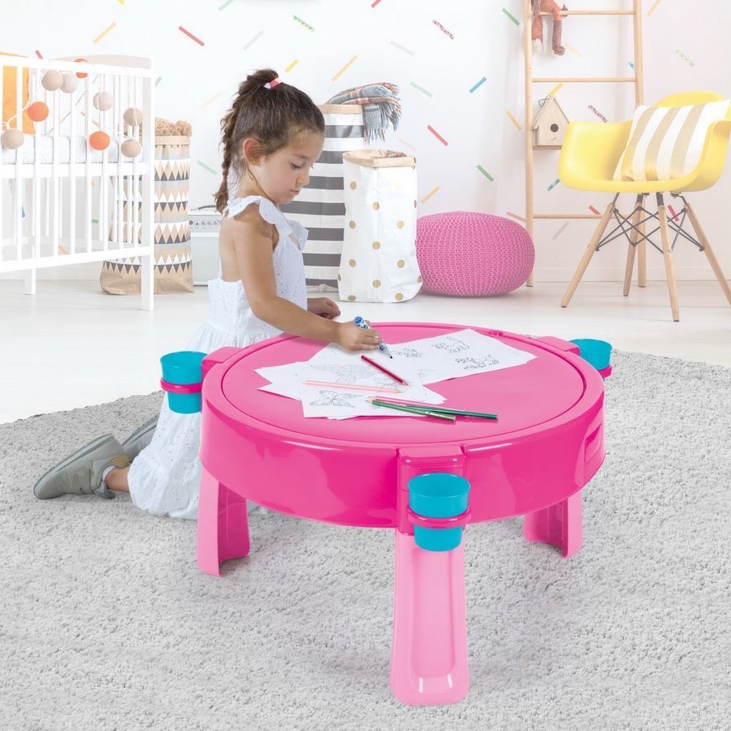 Tabla de actividad de unicornio dolu rosa