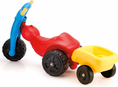 Dolu driewieler met aanhangwagen