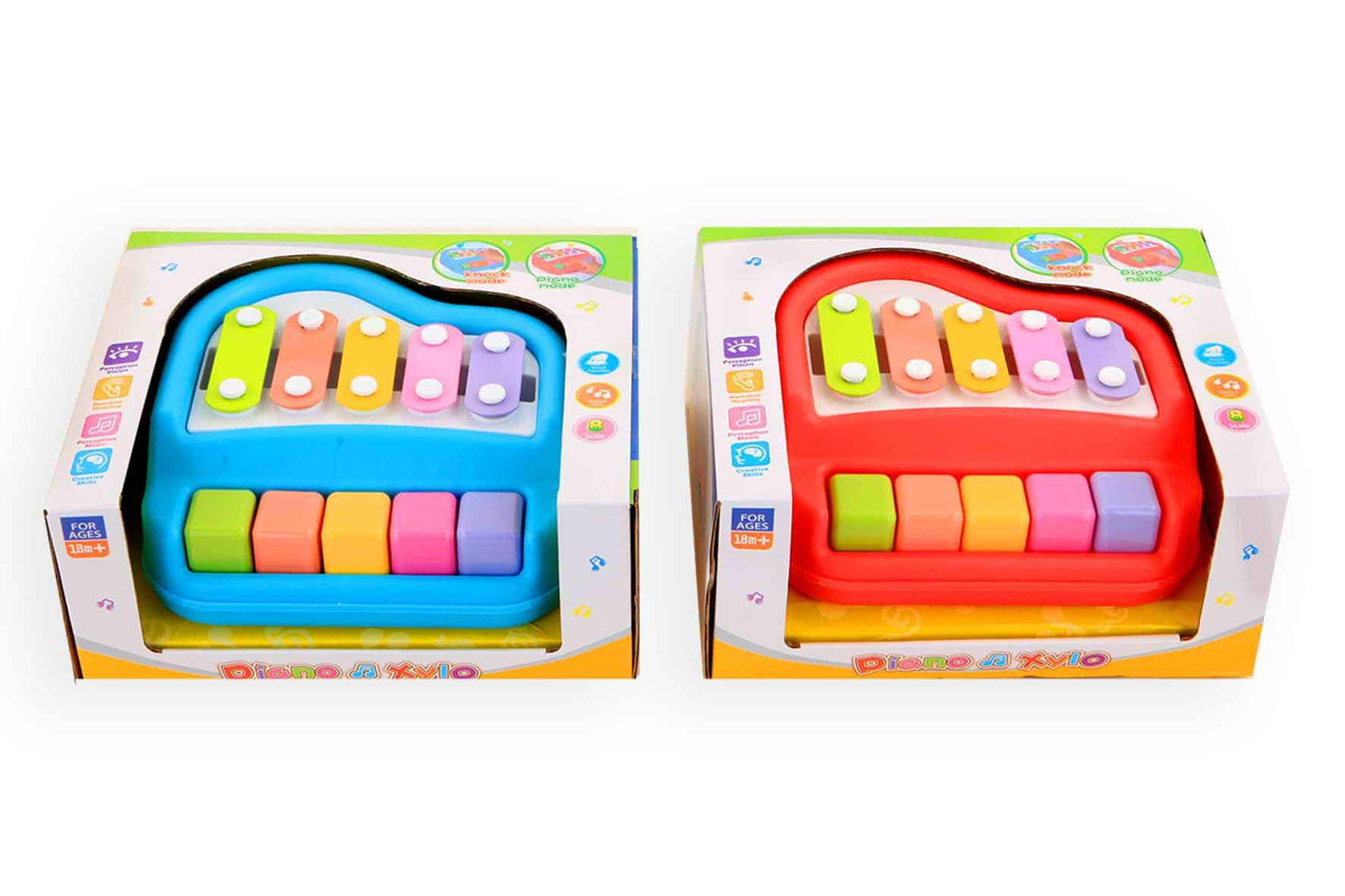 Jonotoys Piano e xilofono in 1 set.