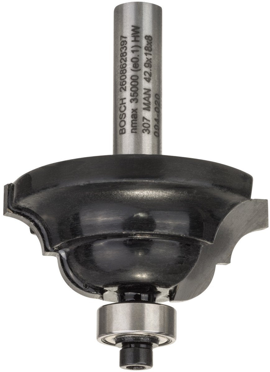 Bosch - taglierina per pannelli d 8 mm, r1 6,3 mm, l 15 mm, l 18 mm, g 60 mm