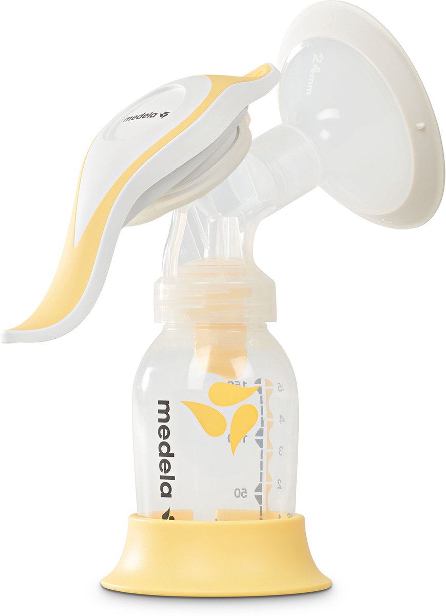 Medela Harmony - extractor manual - dispositivo de extracción - extractor de leche - sin electricidad - compacto